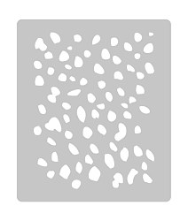 Craft Šablóna Dalmatian spots ST434